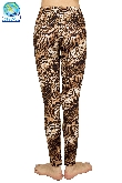 LEGGINGS ANIMALIER TIGRATO DONNA
